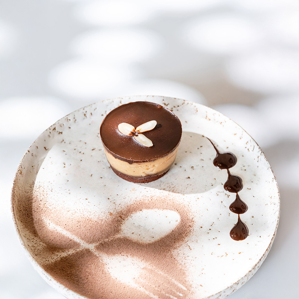 PEANUT BUTTER  VEGAN CHEESECAKE SUGAR-FREE